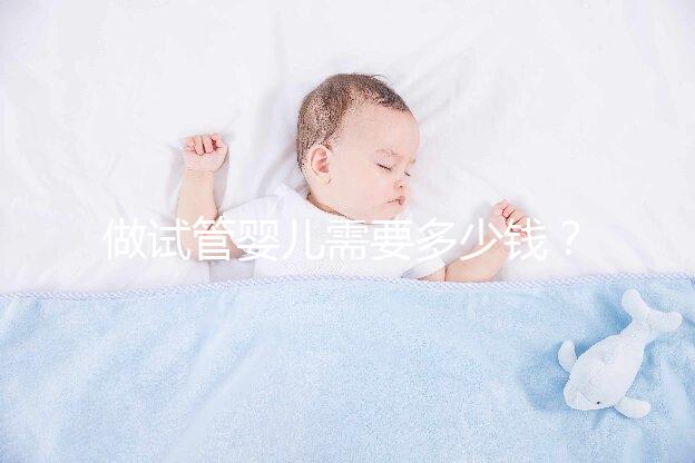 做試管嬰兒需要多少錢？最新詳細費用表