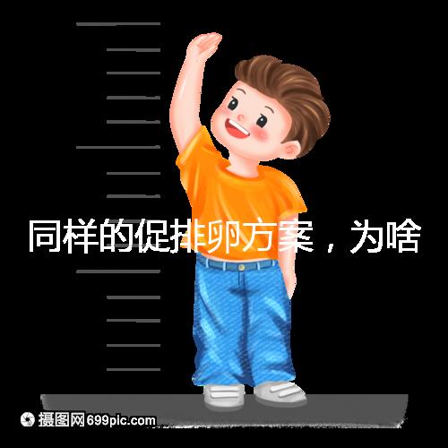 同樣的促排卵方案，為啥你取出的卵子比別人少？