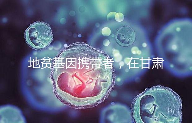 地貧基因攜帶者，在甘肅隴南哪里能做第三代試管嬰兒？