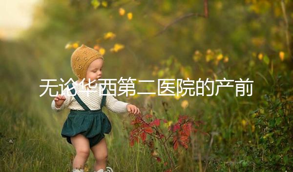 無論華西第二醫(yī)院的產(chǎn)前檢查和生育費(fèi)用如何，請先了解登記時間和流程