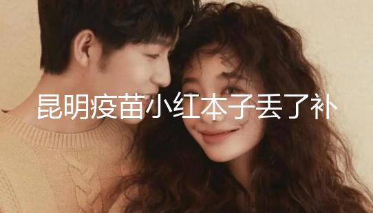 昆明疫苗小紅本子丟了補辦流程、資料來了,五華區人別錯過