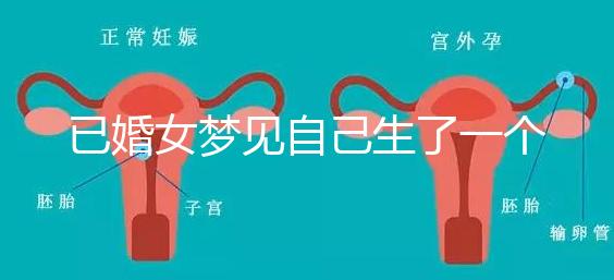 已婚女夢見自己生了一個男孩有預示，是不是胎夢顯而易見