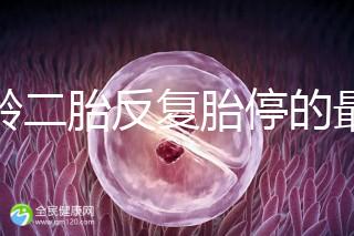 高齡二胎反復胎停的最大原因很簡單，染色體異常占50%