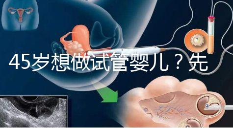 45歲想做試管嬰兒？先來看看成功率多少好有心理準備