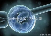 3分鐘告訴你，為什么同卵雙胞胎不會(huì)是龍鳳胎