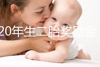 2020年生二胎獎勵金額揭秘，符合條件的媽媽可以領取了！